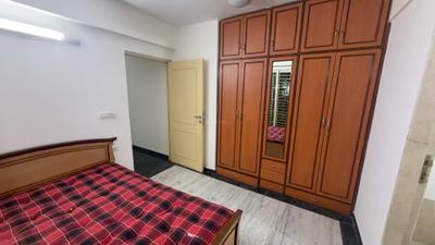 Bedroom Image of 800 Sq.ft 1 BHK Apartment / Flat for rent in Hiranandani Flora, Hiranandani Estate Thane for Rs. 35000
