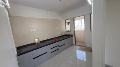 Kitchen Image of 1250 Sq.ft 2 BHK Apartment / Flat for rent in Indira Nagar Nashik for Rs. 17000