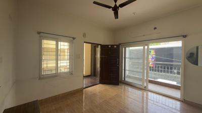Living Room Image of 600 Sq.ft 1 BHK Builder Floor for rent in HSR Layout Bengaluru for Rs. 30500