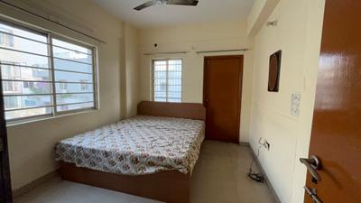 Bedroom Image of 1150 Sq.ft 3 BHK Apartment / Flat for rent in Srijan Greenfield City, Maheshtala Kolkata for Rs. 21000