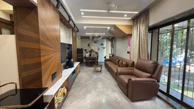 Living Room Image of 1100 Sq.ft 3 BHK Apartment / Flat for rent in Kaustubh Usha Colony CHS, Malad West Mumbai for Rs. 90000