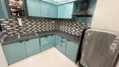 Kitchen Image of 400 Sq.ft 1 BHK Apartment / Flat for rent in Earthshastra Nariman Point, Mahalakshmi Nagar Indore for Rs. 21000