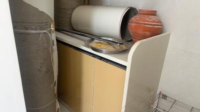 Kitchen Image of 1000 Sq.ft 1 BHK Builder Floor for rent in Sector 3 Rohini New Delhi for Rs. 18000