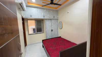 Bedroom Image of 900 Sq.ft 1 BHK Apartment / Flat for rent in Kondapur Hyderabad for Rs. 29000