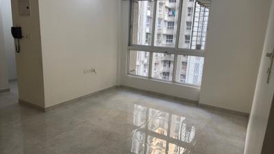 Living Room Image of 645 Sq.ft 1 BHK Apartment / Flat for rent in Lodha Amara, Kolshet Thane for Rs. 28500