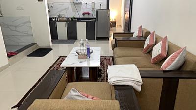 Living Room Image of 1300 Sq.ft 2 BHK Apartment / Flat for rent in Scheme No 114 Indore for Rs. 28000