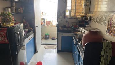 Kitchen Image of 600 Sq.ft 2 BHK Apartment / Flat for sale in Atladara Vadodara for Rs. 2500000