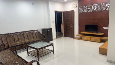 Living Room Image of 1300 Sq.ft 3 BHK Apartment / Flat for rent in Tandalja Vadodara for Rs. 30000