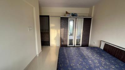 Bedroom Image of 900 Sq.ft 2 BHK Apartment / Flat for rent in CIDCO Fam CHS, Kopar Khairane Navi Mumbai for Rs. 50000