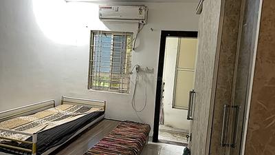 Bedroom Image of 1000 Sq.ft 2 BHK Builder Floor for rent in Mahalakshmi Nagar Indore for Rs. 21000