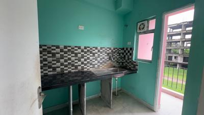 Kitchen Image of 1150 Sq.ft 3 BHK Apartment / Flat for rent in Unimark Springfield, Rajarhat Kolkata for Rs. 20000