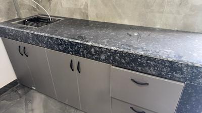 Kitchen Image of 500 Sq.ft 1 RK Builder Floor for rent in Sector 57 Gurgaon for Rs. 23000