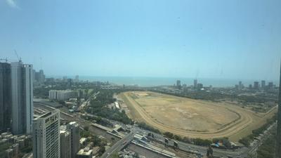 Balcony Image of 1500 Sq.ft 3 BHK Apartment / Flat for rent in Piramal Mahalaxmi, Worli Mumbai for Rs. 300000