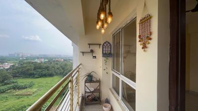 Balcony Image of 935 Sq.ft 2 BHK Apartment / Flat for rent in Rajarhat Kolkata for Rs. 25000