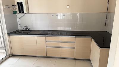 Kitchen Image of 1050 Sq.ft 3 BHK Apartment / Flat for rent in Godrej Rejuve, Keshav Nagar Pune for Rs. 40000
