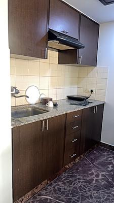Kitchen Image of 671 Sq.ft 1 BHK Apartment / Flat for rent in Assotech Cabana, Indirapuram Ghaziabad for Rs. 25000