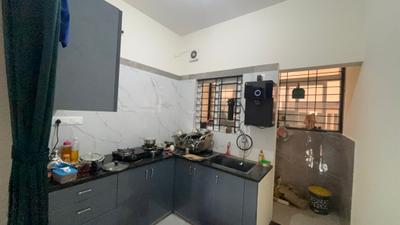 Kitchen Image of 1000 Sq.ft 2 BHK Independent House for rent in Junnasandra Bengaluru for Rs. 30000