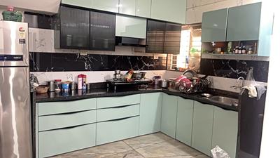 Kitchen Image of 900 Sq.ft 3 BHK Duplex for sale in Saiyed Vasna Vadodara for Rs. 10500000