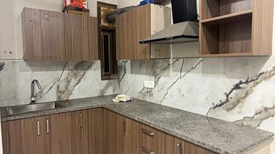 Kitchen Image of 700 Sq.ft 2 BHK Builder Floor for rent in Sector 23A Gurgaon for Rs. 32000