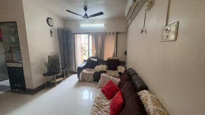 Living Room Image of 550 Sq.ft 1 BHK Apartment / Flat for rent in Siddhi Highland Park, Thane West Thane for Rs. 29000
