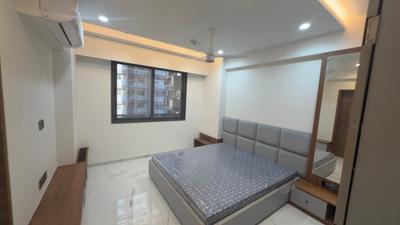 Bedroom Image of 2250 Sq.ft 4 BHK Apartment / Flat for rent in Swagat Agacia, Sargasan Gandhinagar for Rs. 60000