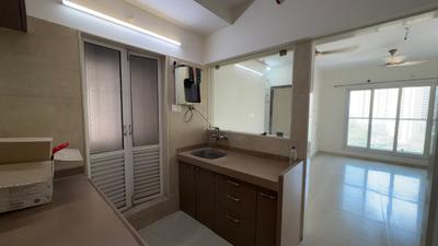 Kitchen Image of 700 Sq.ft 1.5 BHK Apartment / Flat for rent in Dosti West County, Thane West Thane for Rs. 28100