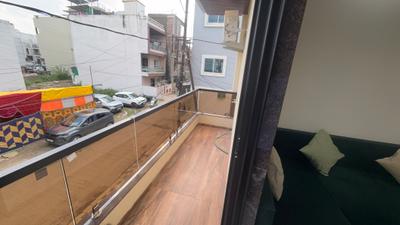 Balcony Image of 1500 Sq.ft 1 BHK Apartment / Flat for rent in Mahalakshmi Nagar Indore for Rs. 22000