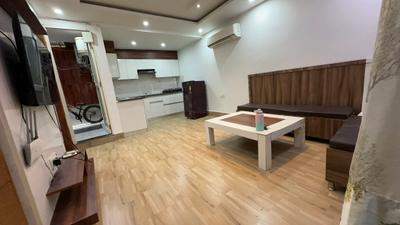 Living Room Image of 600 Sq.ft 1 BHK Independent House for rent in DLF Phase 3 Gurgaon for Rs. 30000