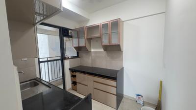Kitchen Image of 600 Sq.ft 1 BHK Apartment / Flat for rent in Godrej Urban Park, Powai Mumbai for Rs. 53400