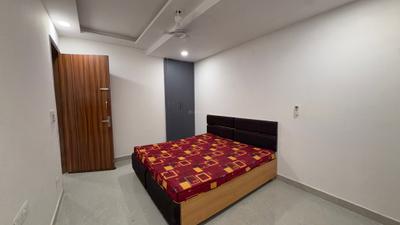 Bedroom Image of 1500 Sq.ft 4 BHK Builder Floor for rent in Dwarka Mor New Delhi for Rs. 60500