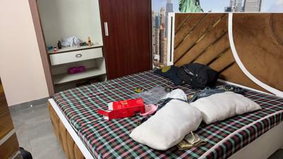Bedroom Image of 700 Sq.ft 2 BHK Builder Floor for rent in Sector 19 Dwarka New Delhi for Rs. 30000