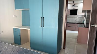 Bedroom Image of 1550 Sq.ft 3 BHK Apartment / Flat for rent in Adani Amogha, Shantigram Ahmedabad for Rs. 50000