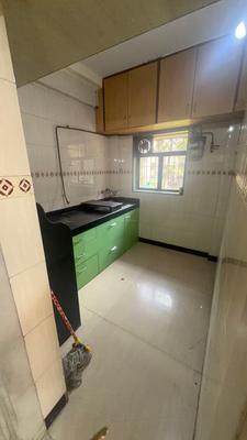 Kitchen Image of 800 Sq.ft 2 BHK Apartment / Flat for rent in Airoli Navi Mumbai for Rs. 35000
