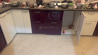 Kitchen Image of 1200 Sq.ft 2 BHK Builder Floor for rent in Garg Enclave Extension, Indira Nagar Lucknow for Rs. 15500