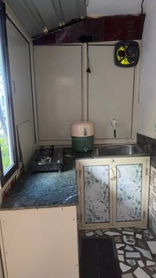 Kitchen Image of 500 Sq.ft 1.5 BHK Builder Floor for rent in Bir Kangra for Rs. 13000