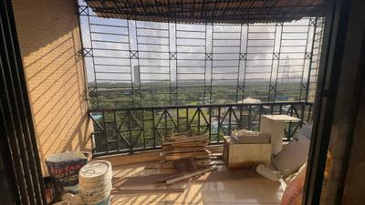 Balcony Image of 1680 Sq.ft 3 BHK Apartment / Flat for rent in Airoli Navi Mumbai for Rs. 63000