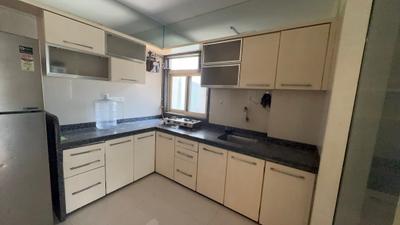 Kitchen Image of 950 Sq.ft 2 BHK Apartment / Flat for rent in Rosa Bella, Hiranandani Estate Thane for Rs. 42000