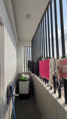 Balcony Image of 650 Sq.ft 1 BHK Builder Floor for rent in HSR Layout Bengaluru for Rs. 35000