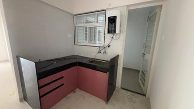 Kitchen Image of 650 Sq.ft 1 BHK Apartment / Flat for rent in Chandrangan Revanta, Ambegaon Budruk Pune for Rs. 15000