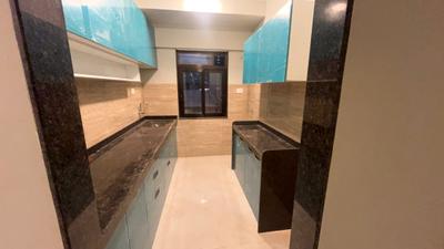 Kitchen Image of 550 Sq.ft 1 BHK Apartment / Flat for rent in Ufasa Fortune Star, Byculla Mumbai for Rs. 50000
