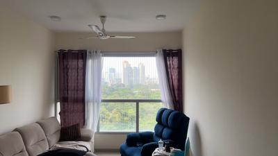 Living Room Image of 570 Sq.ft 2 BHK Apartment / Flat for rent in Piramal Vaikunth, Thane West Thane for Rs. 36000
