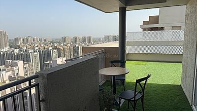 Bedroom Image of 2000 Sq.ft 3 BHK Penthouse for sale in Vishwanath Sarathya West, Shela Ahmedabad for Rs. 18500000