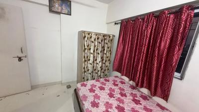 Bedroom Image of 600 Sq.ft 1 BHK Apartment / Flat for rent in Vijay Orovia, Hiranandani Estate Thane for Rs. 18000