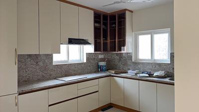 Kitchen Image of 1979 Sq.ft 3 BHK Apartment / Flat for rent in Spectra, Financial District Hyderabad for Rs. 75000