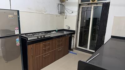 Kitchen Image of 1290 Sq.ft 3 BHK Apartment / Flat for rent in Rustomjee Urbania Athena, Thane West Thane for Rs. 39500