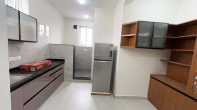 Kitchen Image of 1200 Sq.ft 2 BHK Builder Floor for rent in BTM Layout Bengaluru for Rs. 57999