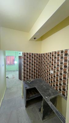 Kitchen Image of 750 Sq.ft 2 BHK Apartment / Flat for sale in Baguiati Kolkata for Rs. 2200000