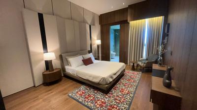 Bedroom Image of 2200 Sq.ft 4 BHK Apartment / Flat for sale in Kavisha The Masterpiece, South Bopal Ahmedabad for Rs. 22450000