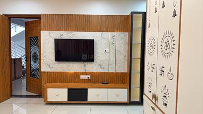 Living Room Image of 1500 Sq.ft 3 BHK Apartment / Flat for rent in Adani Amogha, Shantigram Ahmedabad for Rs. 55000