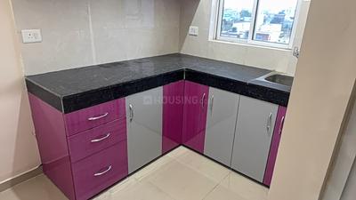 Kitchen Image of 1165 Sq.ft 3 BHK Apartment / Flat for rent in Oro Elements, Jankipuram Lucknow for Rs. 18000